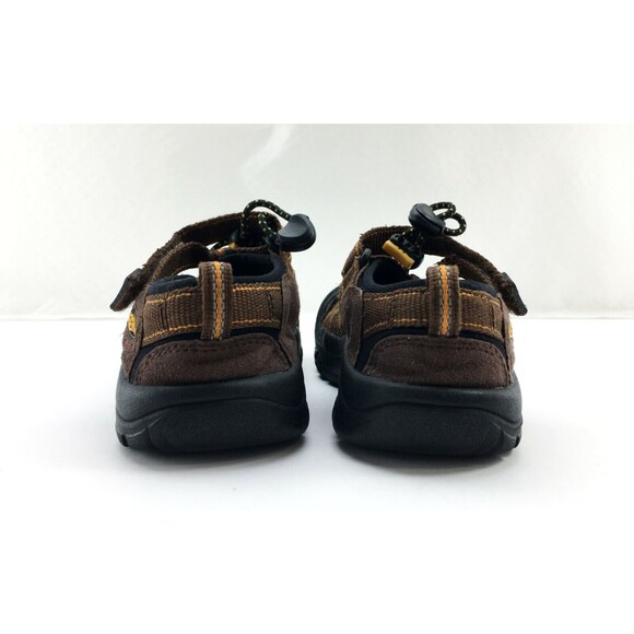 Keen Brown Waterproof Closed Toe Hook Loop Sport Sandals - Youth Kids Size 13 - Picture 5 of 7